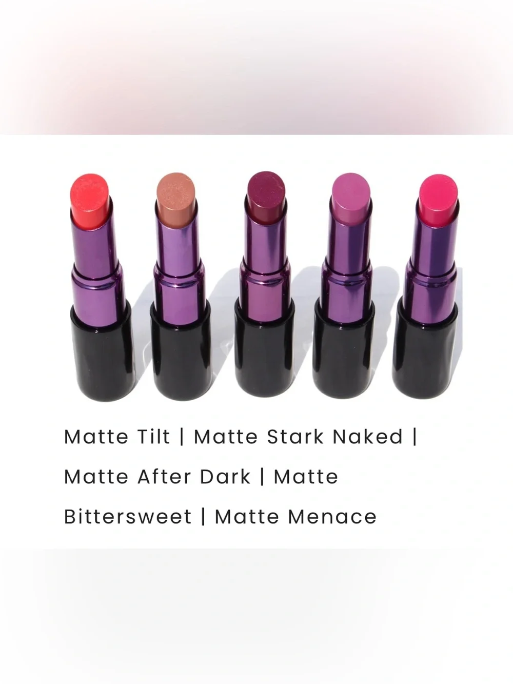 NIB Urban Decay Revolution Lipstick - Bittersweet (Matte)
